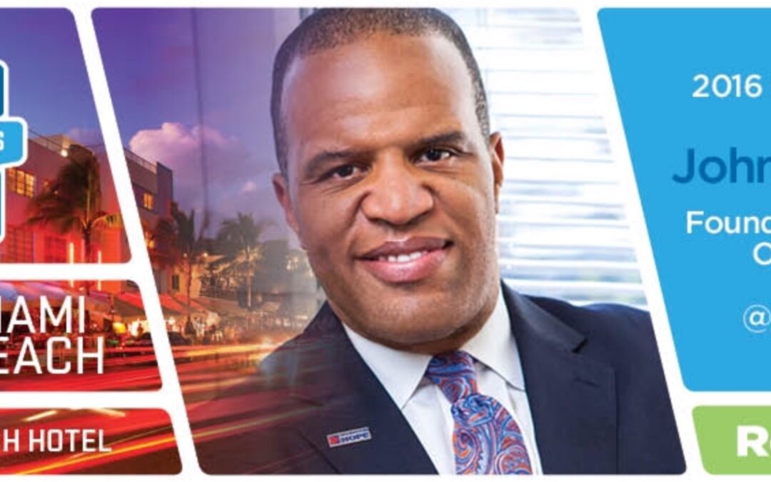 John Hope Bryant to speak at Black Enterprise Entrepreneurs Summit 2016, Miami, Florida
