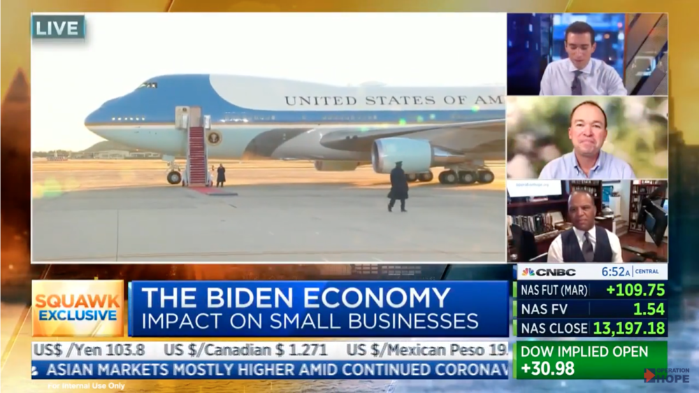 VIDEO: Reimagining the Future of Our Economy | CNBC Squawk Box Guest Appearance