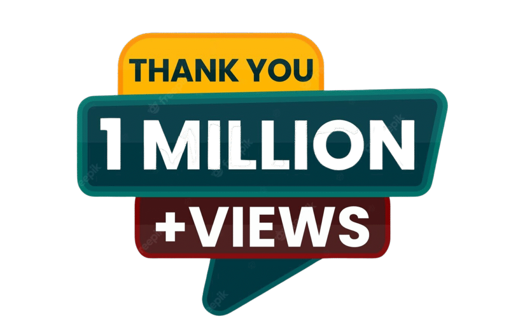 1 Million+ Views on Instagram and TikTok! Thank You!