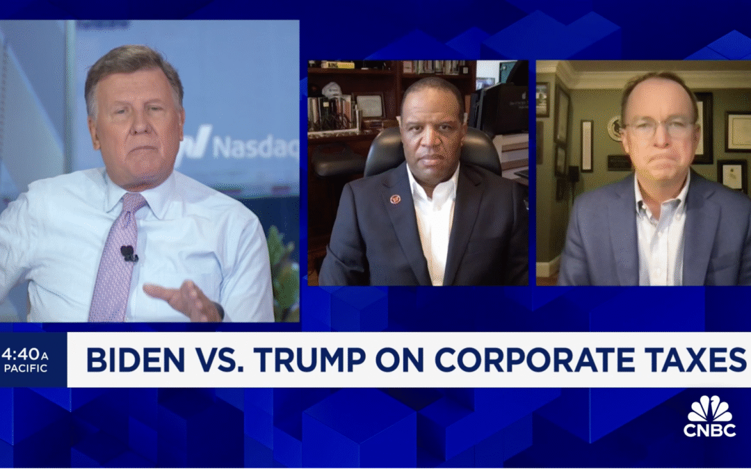 Squawk Box: Biden vs. Trump on Corporate Taxes