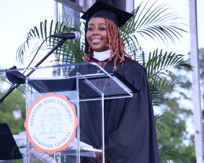 Pinky Cole Hayes Surprises Savannah State University Grads With $8.75M Donation During Her Commencement Speech