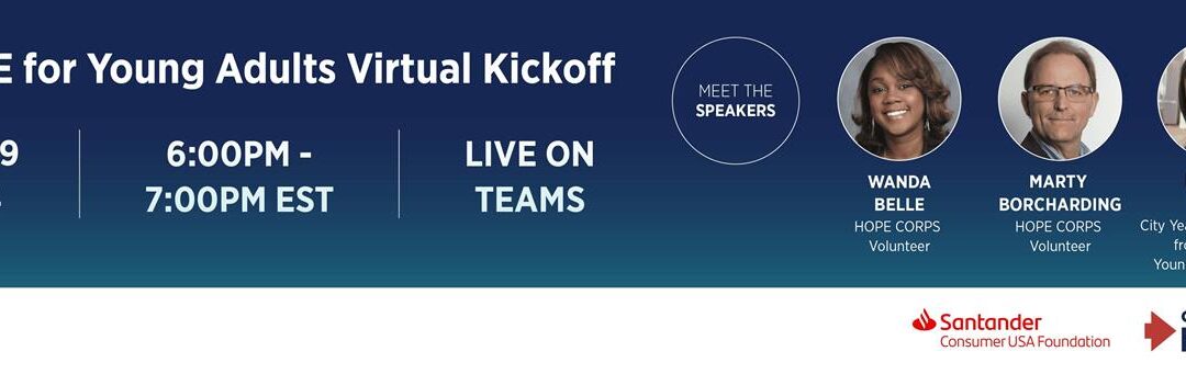 Empowering Tomorrow: HOPE for Young Adults Virtual Kickoff on Financial Literacy