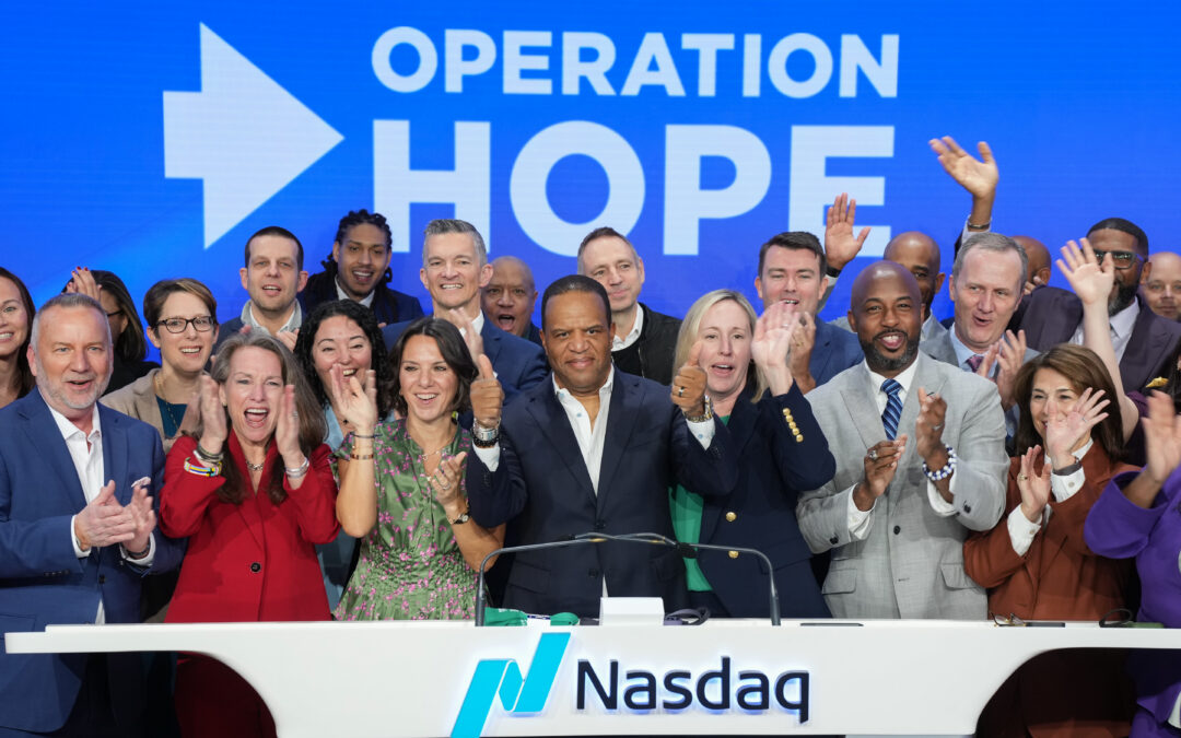 We Rang the Bell at Nasdaq — And Announced Something That Can Change Lives