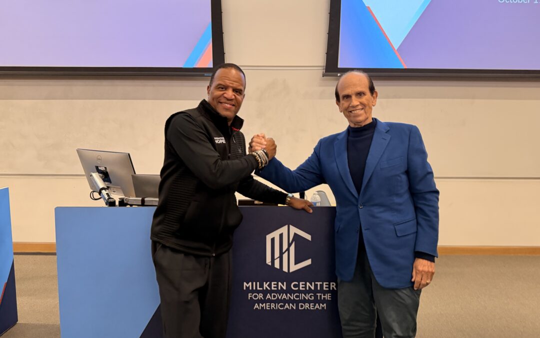 John Hope Bryant Joins Michael Milken at USC for a Fireside Chat on Economic Mobility