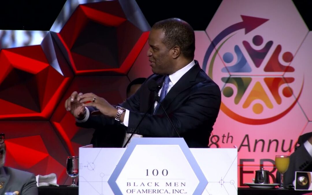 Keynote at the 100 Black Men of America Awards Breakfast