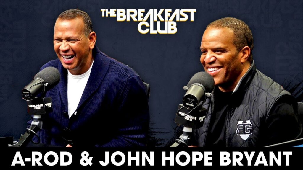 Alex Rodriguez and John Hope Bryant on The Breakfast Club
