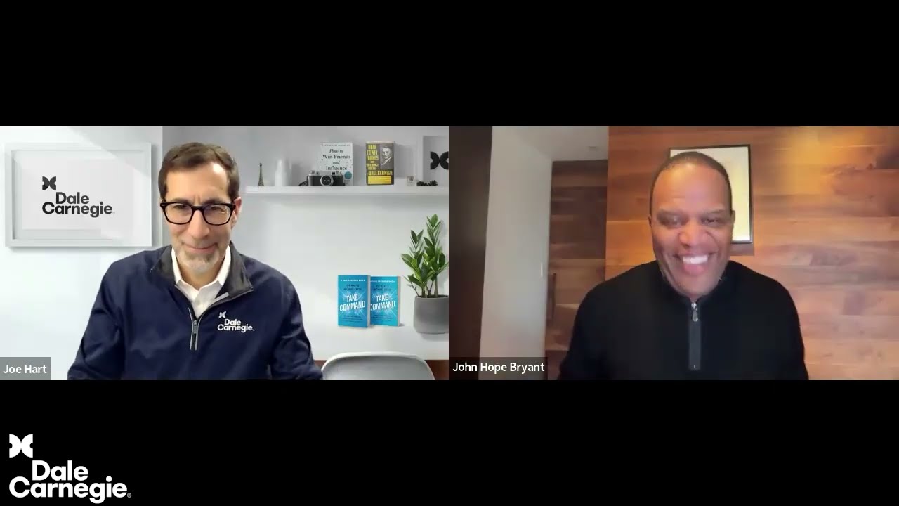 John Hope Bryant in conversation with Dale Carnegie