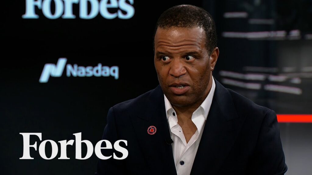 John Hope Bryant with Forbes at the Nasdaq MarketSite