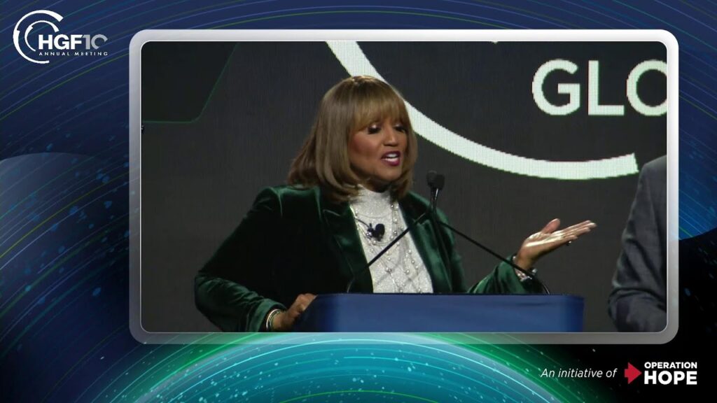 The main stage at HOPE Global Forums 2024