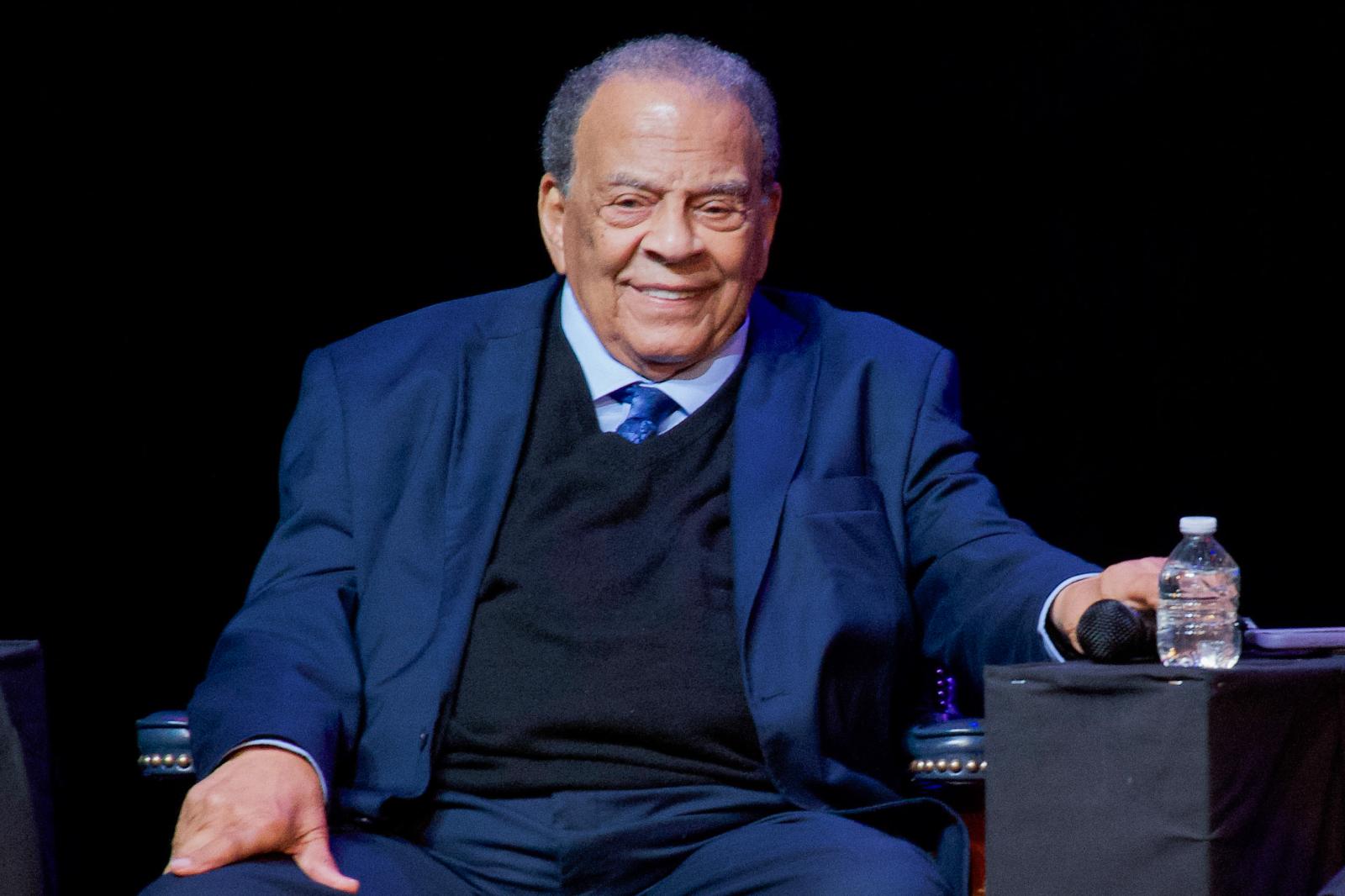 Ambassador Andrew Young at Howard University's Cramton Auditorium