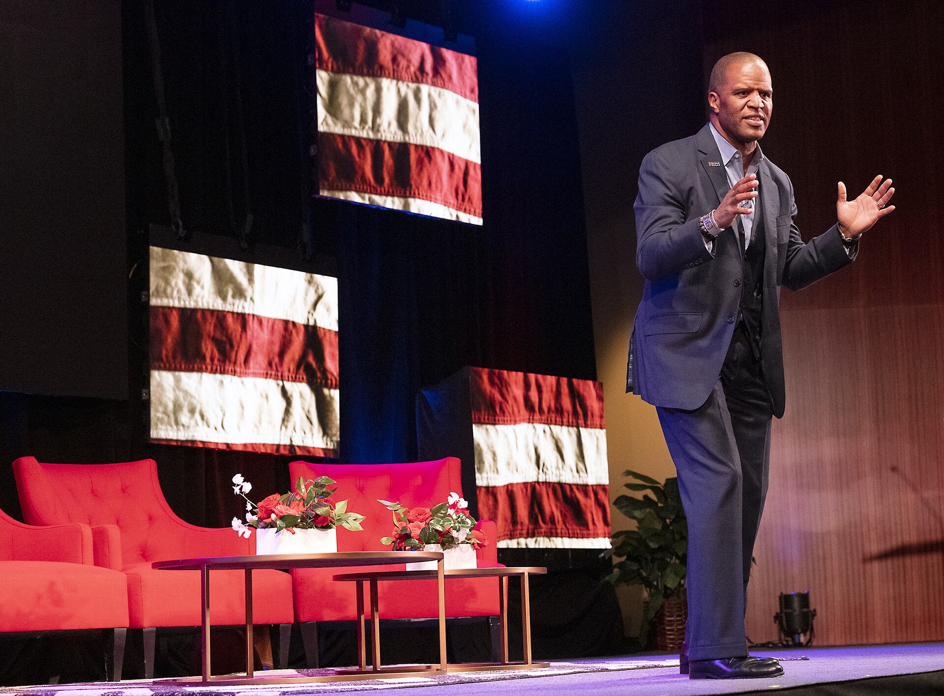 John Hope Bryant on stage