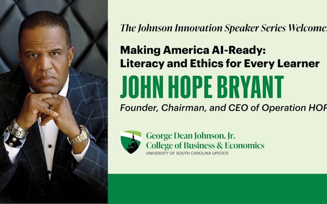 USC Upstate Johnson Innovation Speaker Series: Making America AI-Ready
